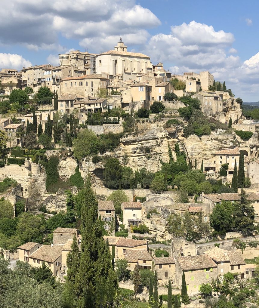 The most photographed view of Gordes