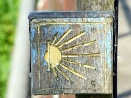 shell symbol of the Chemin de Compostelle