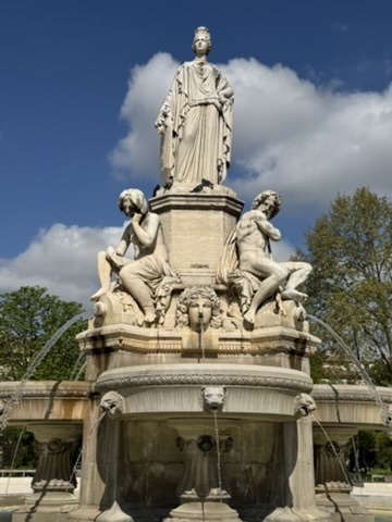 Nimes fountain